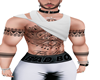 TOP +TATOO  WHITE