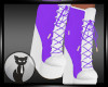 Purple Sneaker Boot