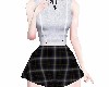 Plaid Black Romper