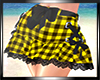 Yellow Plaid Skirt