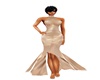 MDF TAN FORMAL GOWN