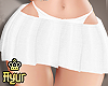-AY- White Skirt Cute