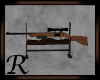 Country Rifle On Rack