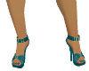 {AND}Teal Pumps/Nails