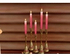 5 ShabbyChicCandleSticks
