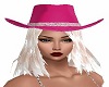Pink Cowgirl Hat/hair