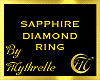 SAPPHIRE DIAMOND RING