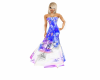 *BS* Floral Gown (BL)