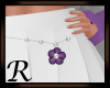 Flower Belly Chain Prpl