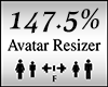 Avatar Scaler 147.5%