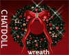 c}Wreath-Twinkling bulbs