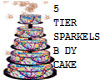 5 TIER BIRTHDAY CAKE ANI