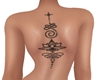 ♰N♰ tattoo back