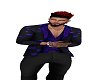 Purple valentine suit
