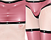 B! Pink PVC Outfit Male