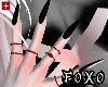 狐  Bad Bunny nails