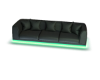 Sofa Negro y Verde
