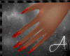 [A]Red Nails Pvc