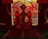 animated redheart throne