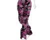 Pink camo baggy jeans