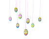 Hanging  Easter Eggs