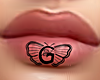 Tattoo|Butterfly Lip|G