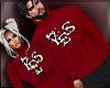 Yes Couple Sweater /M