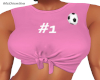 Pink Soccer Shirt