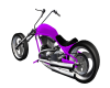light purple motorcycle