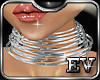 EV Silver Choker Rings