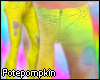 /P/ Patched Yellow Jeans