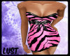 Lust's zebra dress