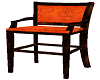 Orange Lace Chair