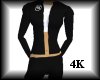 4K Black Full Suit