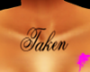 *C88 Taken chest Tattoo