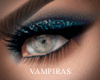 Blue Glitter Eyeshades