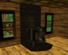 Wood Burner Cabin Fire