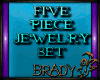 [B]red flowr jewelry set