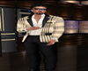 CASUAL BEIGE PLAID SUIT