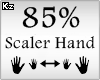Scaler Hand 85%