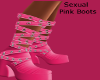 Sexual Pink Boots