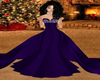 PURPLE HOLIDAY GOWN