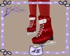 Ice Skates Red