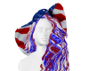American Hat with hair 1