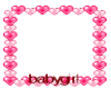 Pink heart Buddy Frame