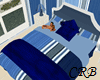 Blue Cozy Bed/Poses