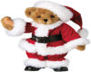 Santa teddybear sticker
