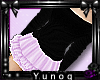 Yl S. Skirt Black Purple