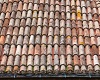 Old house roof
