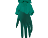 Turquoise Party Gloves